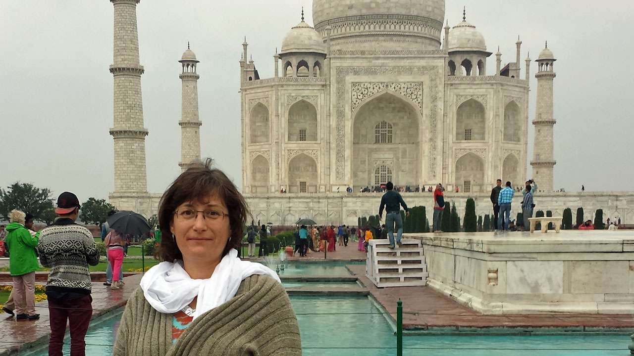 Annette Taj Mahal © Annette Bauer yoga-xperience.de