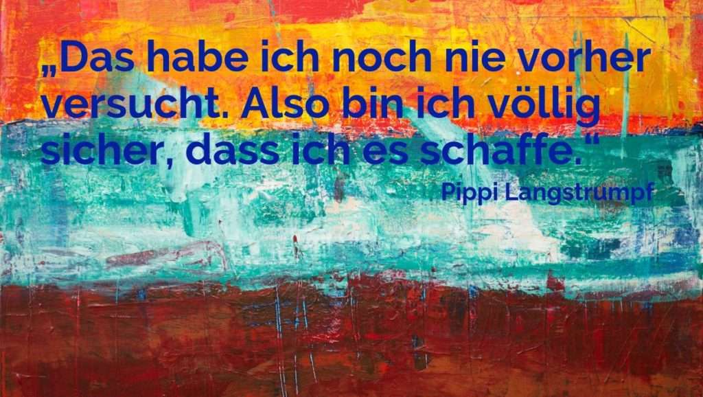 Pippi Langstrumpf Anfängergeist &copy; Annette Bauer Yogannetteblog
