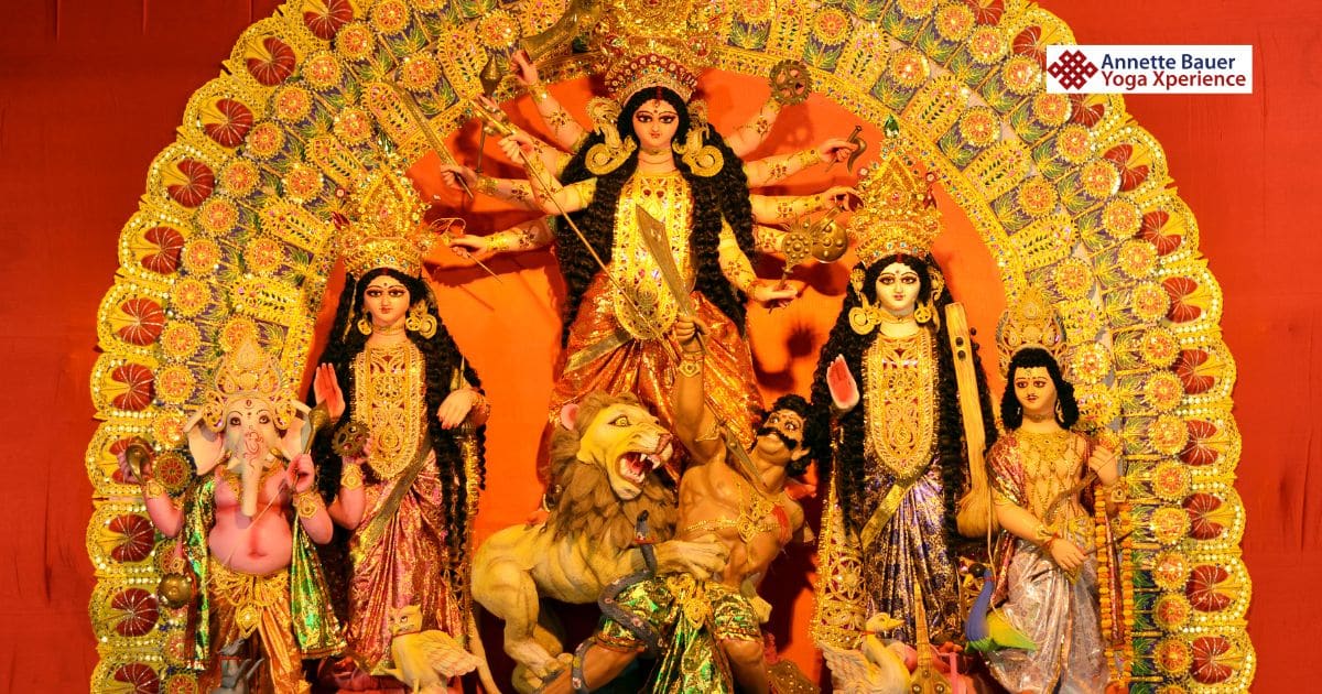 Goettin Durga, Navaratri Annette Bauer Yoga Xperience