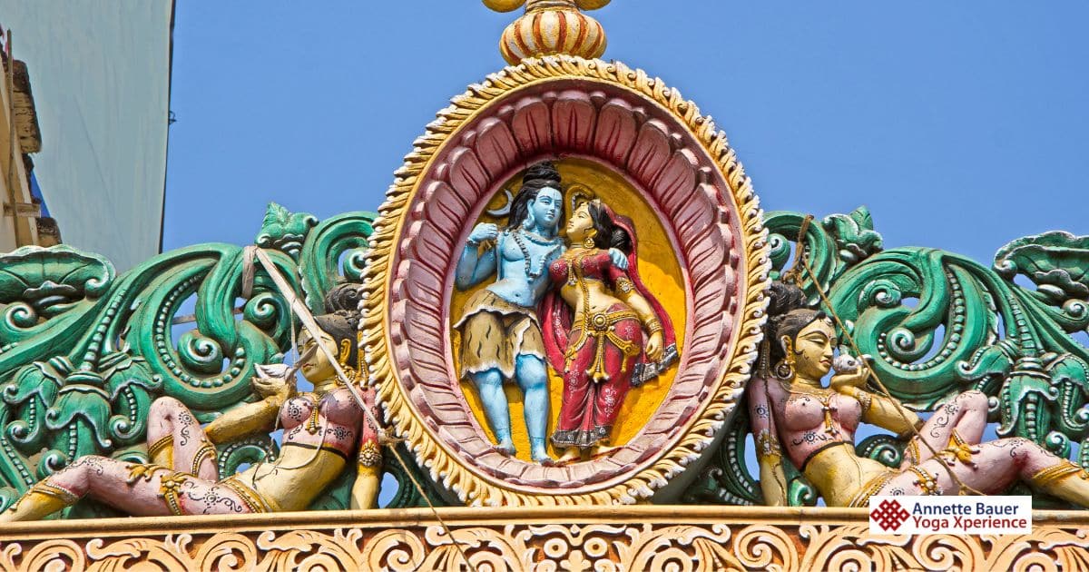 Skulpturen, Tempel, Indien, Shiva Pravati, Vijñanābhairava: Göttliches Bewusstsein Annette Bauer Yoga Xperience